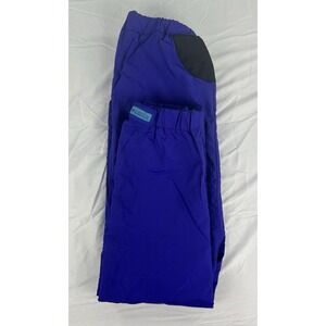 Columbia Women's Snow Pants L Purple 100% Nylon Skiing Snowboarding Winter